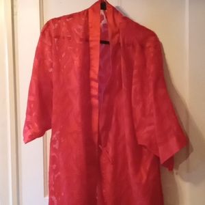 SEXY RED Robe Lingerie